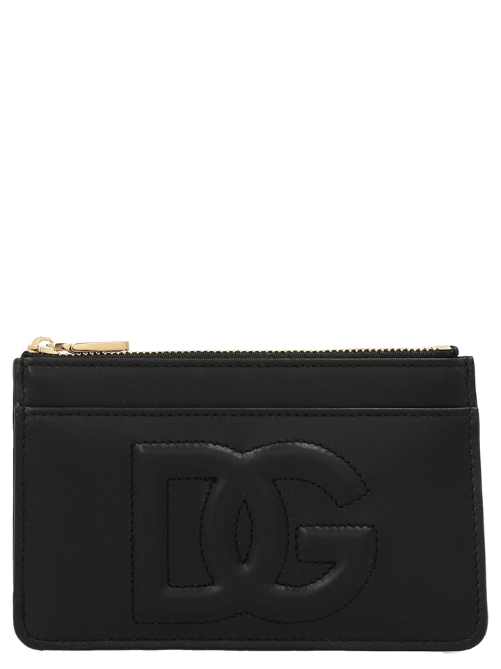 Logo Wallet Wallets, Card Holders Black