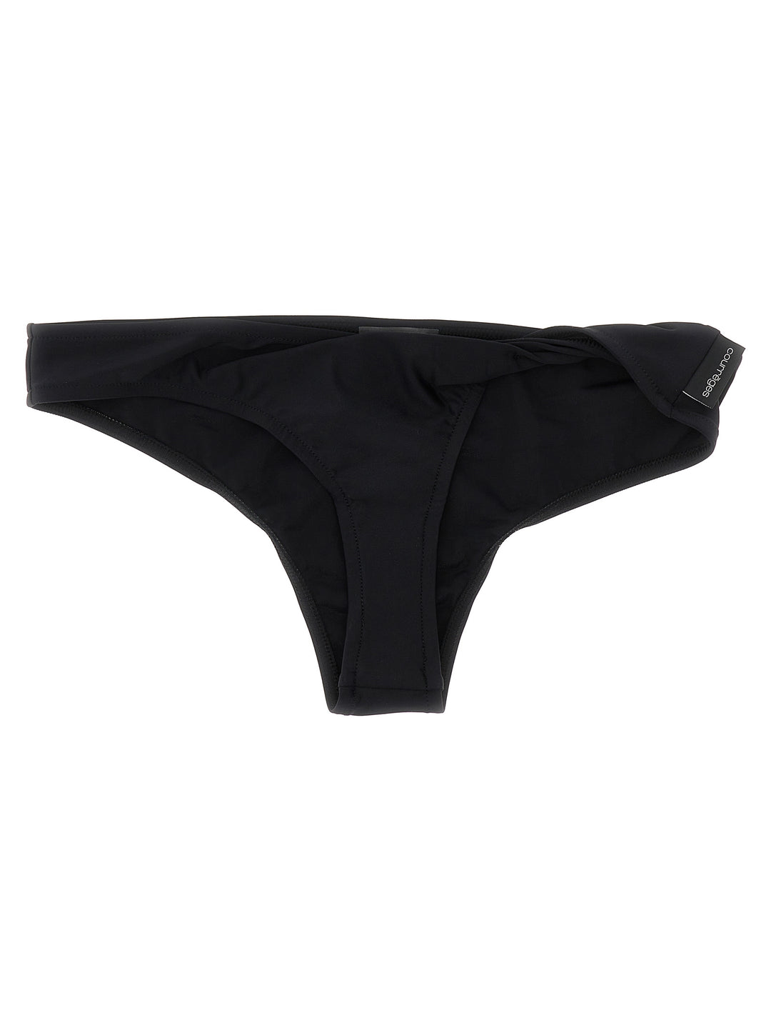 Twisted Bikini Bottoms Beachwear Black