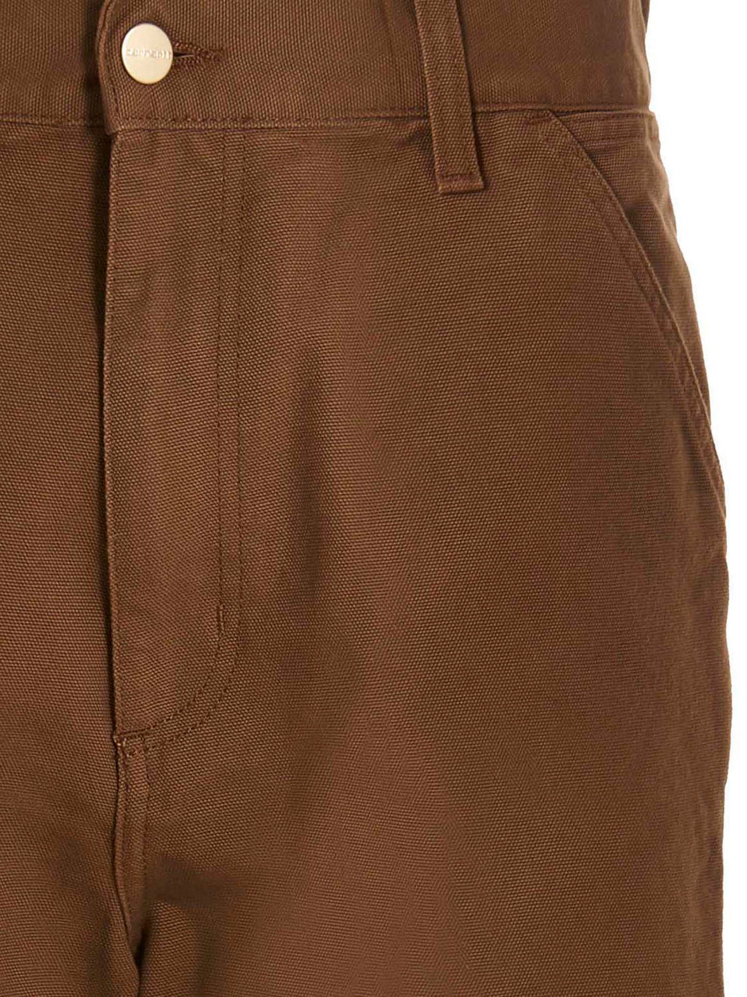 Single Knee' Pants Brown