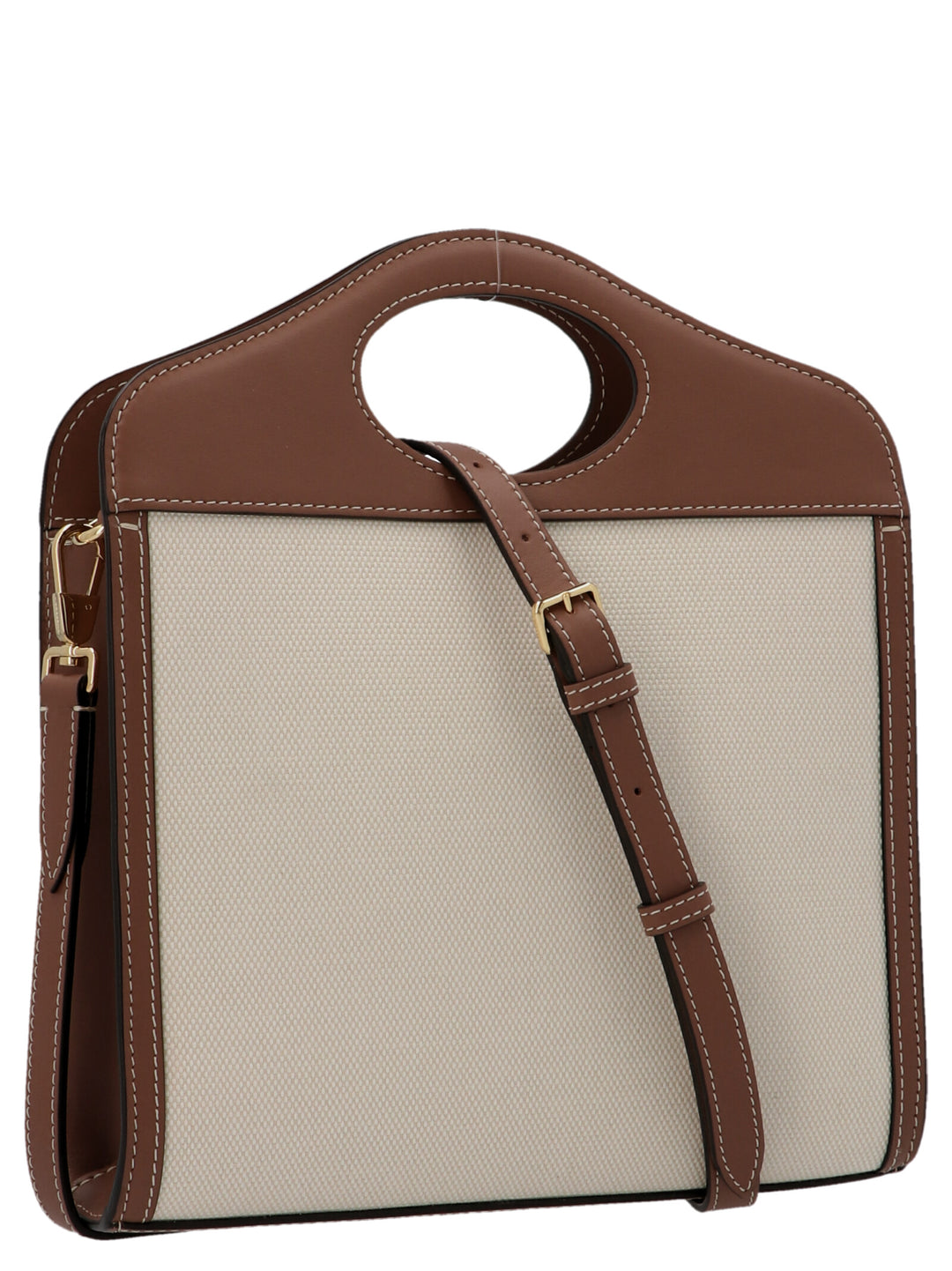 Pocket Crossbody Bags Brown