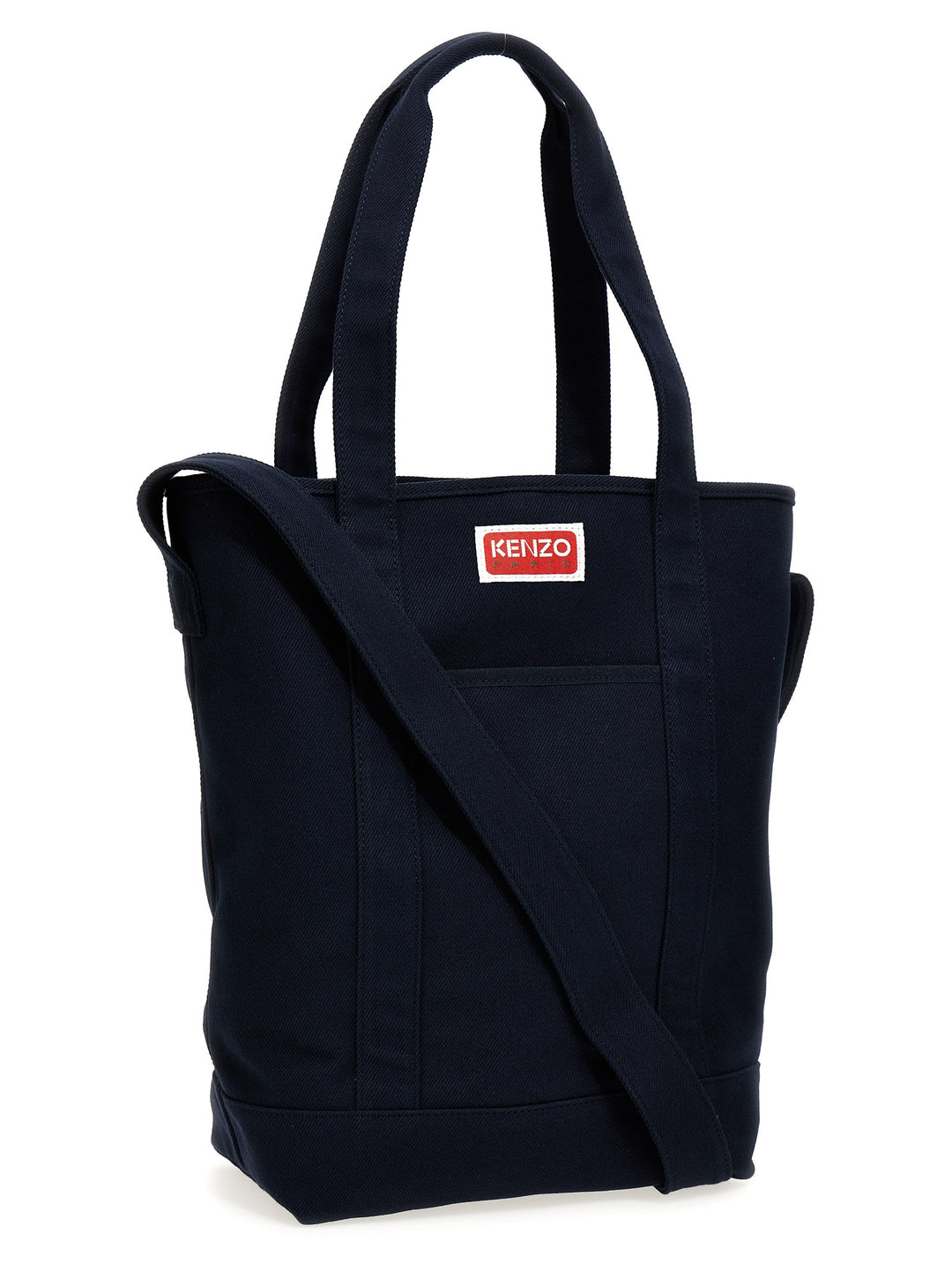 Boke Flower Tote Bag Blue