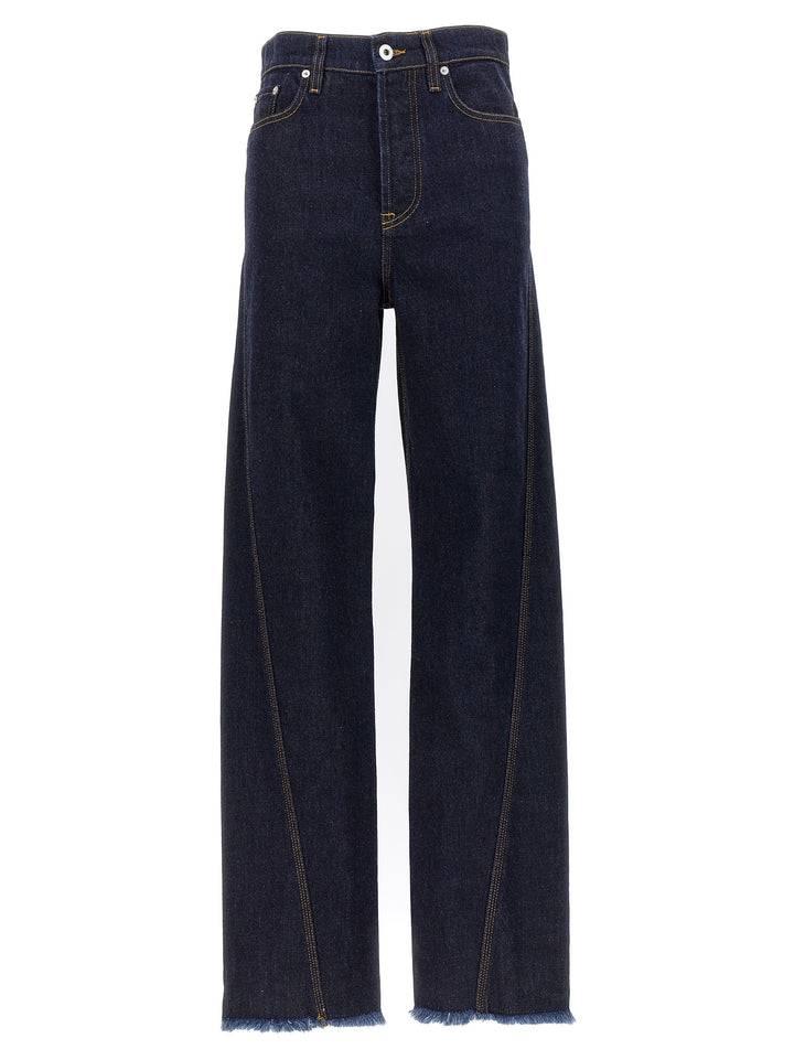 Twisted Jeans Blue