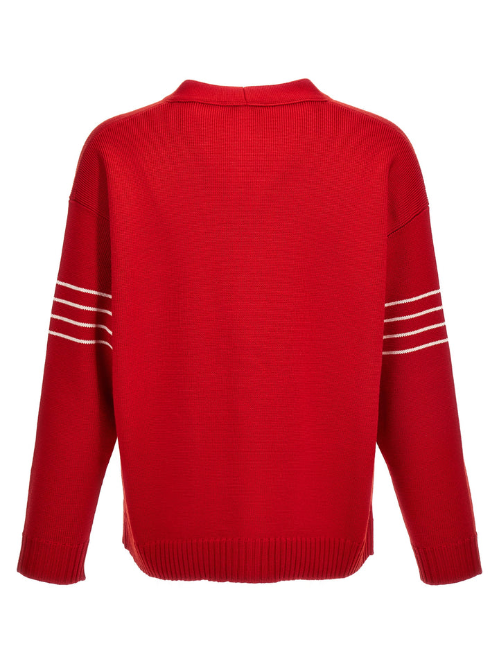 Vlogo Sweater, Cardigans Red