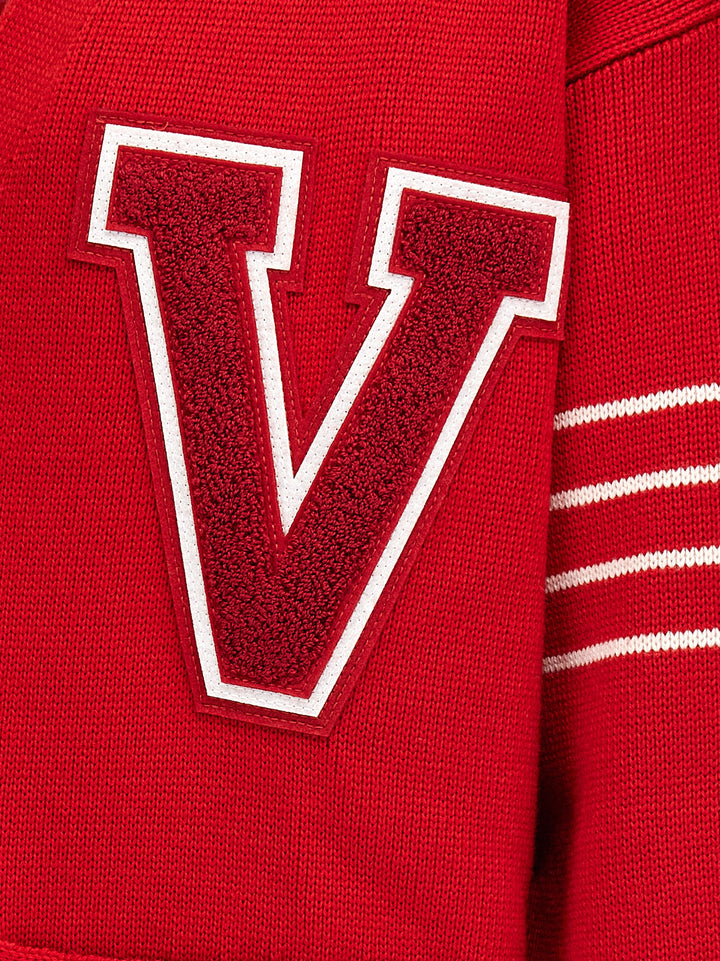 Vlogo Sweater, Cardigans Red