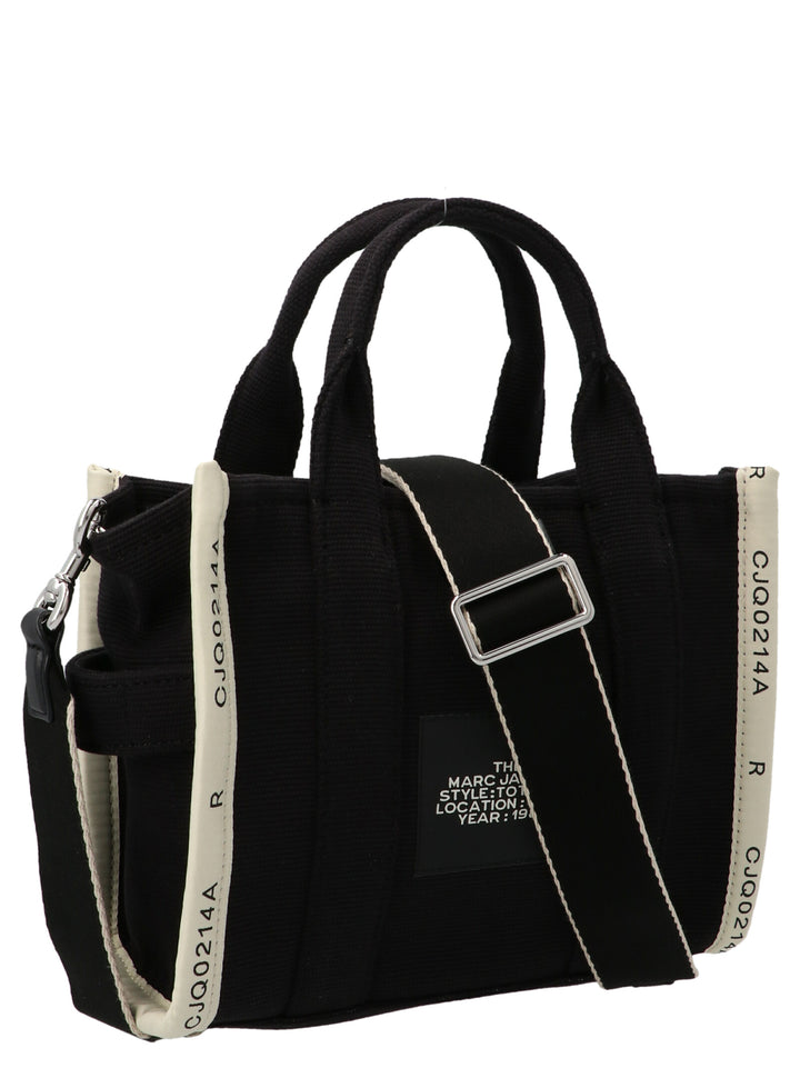 Traveler Tote Mini Tote Bag White/Black