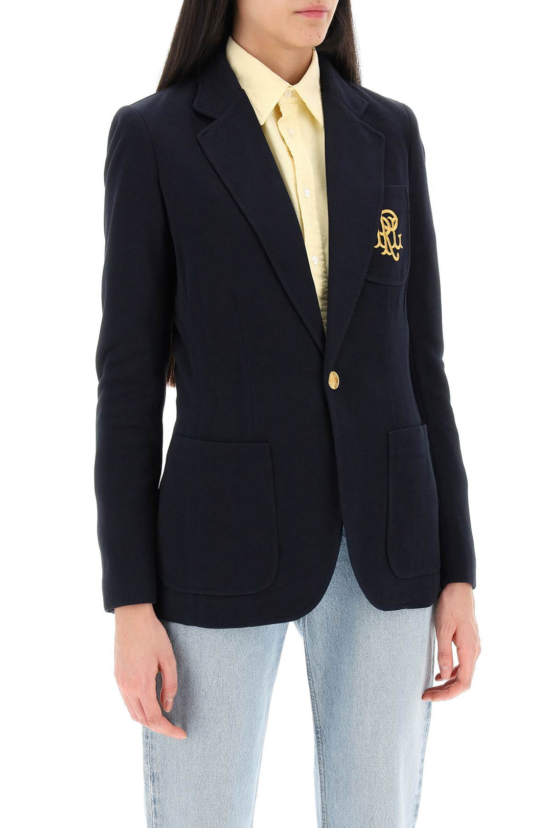 Double Knit Blazer - Polo Ralph Lauren - Women