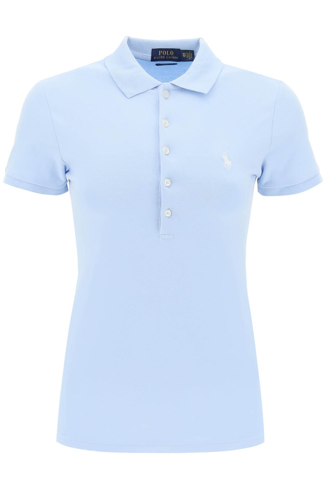 Slim Fit Five Button Polo Shirt - Polo Ralph Lauren - Women