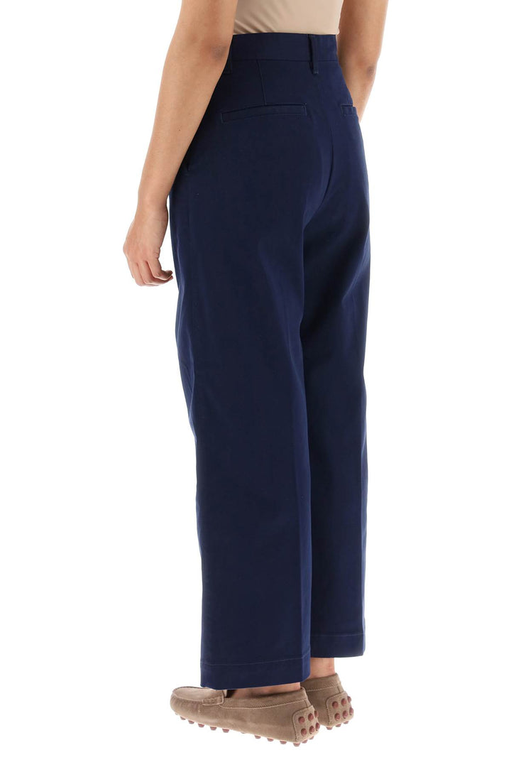 Wide Leg Chino Pants - Polo Ralph Lauren - Women