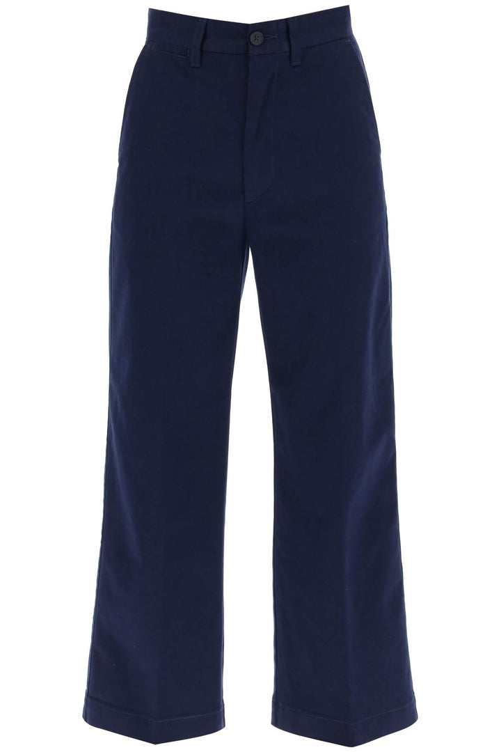 Wide Leg Chino Pants - Polo Ralph Lauren - Women