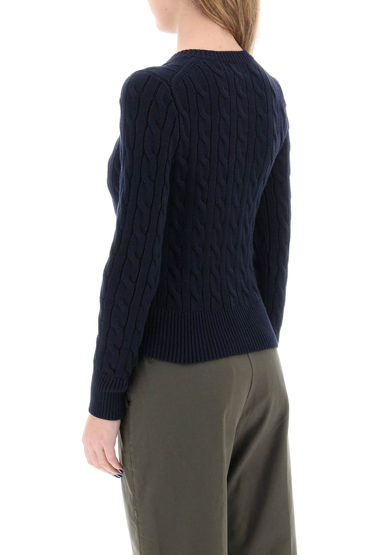 Cable Knit Cotton Cardigan - Polo Ralph Lauren - Women