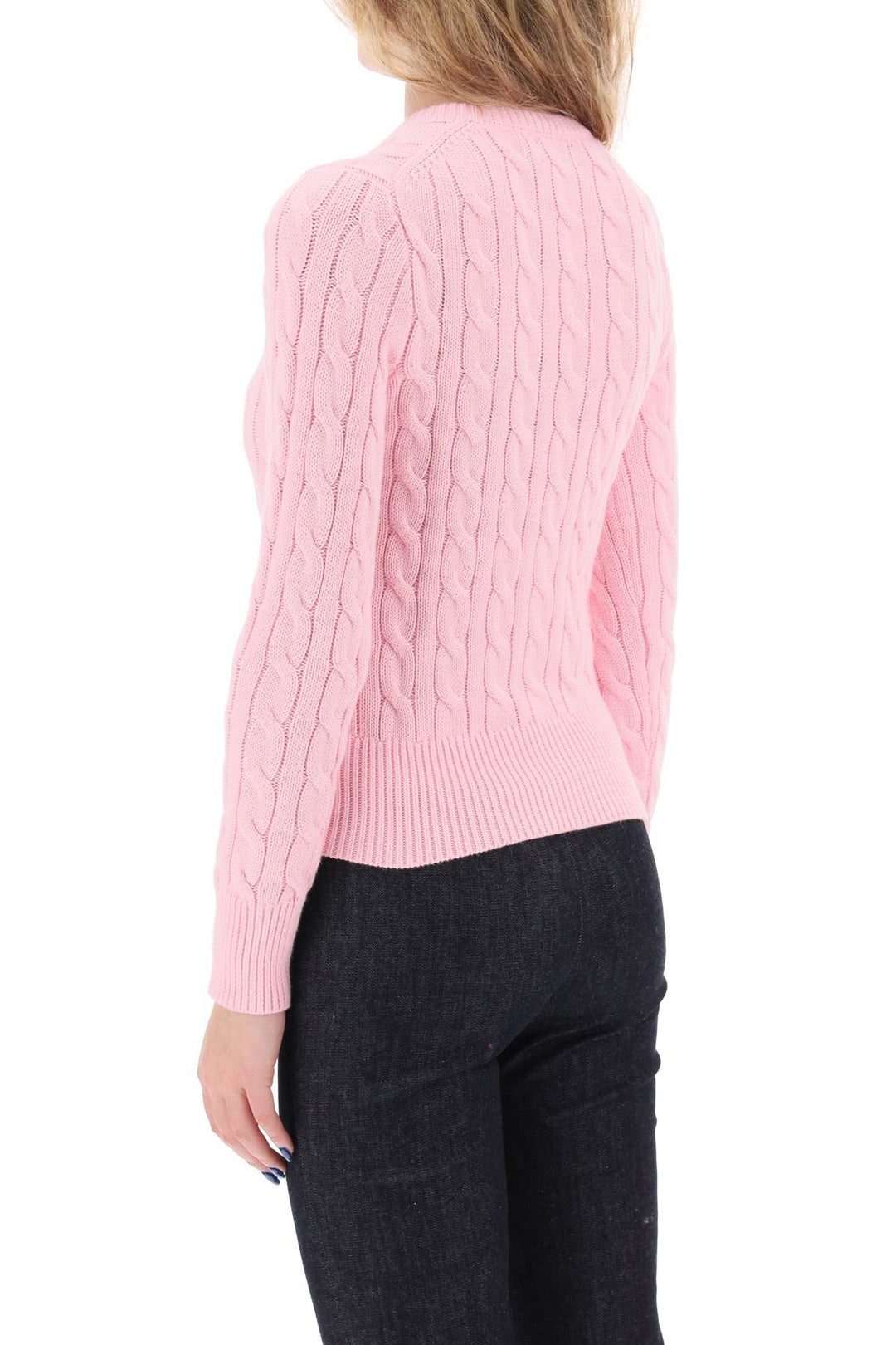 Cable Knit Cotton Cardigan - Polo Ralph Lauren - Women