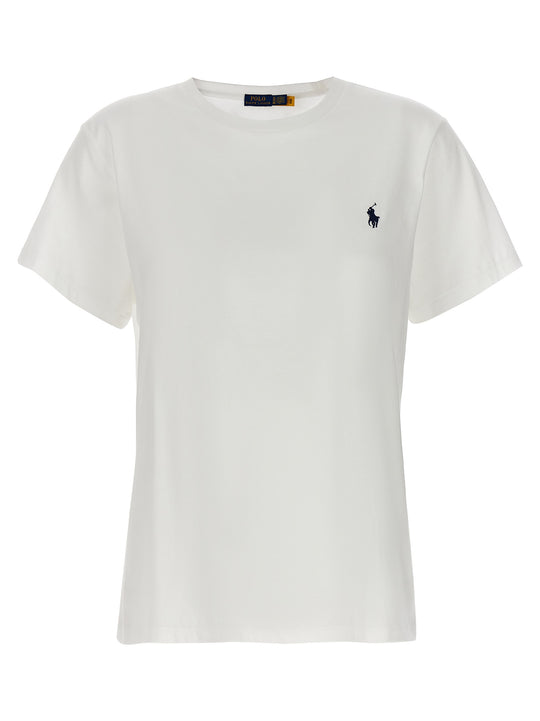 Logo Embroidery T-Shirt White