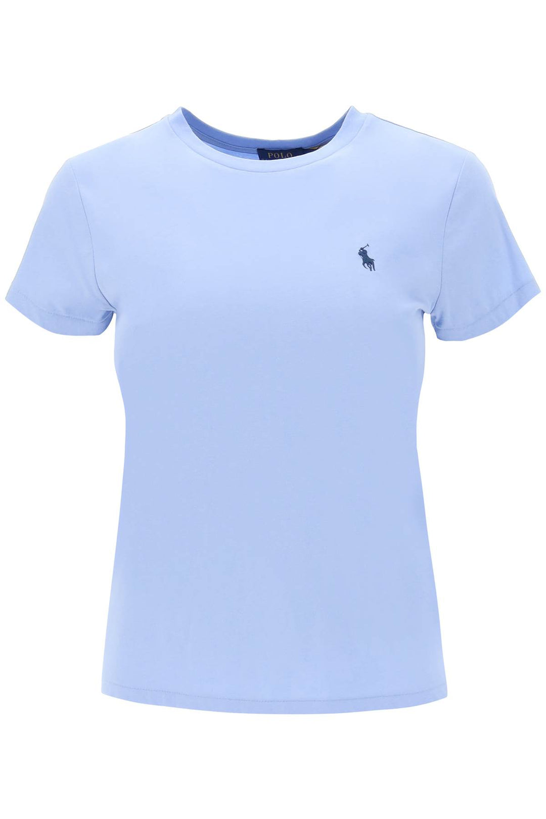 Logo Embroidered Regular T Shirt - Polo Ralph Lauren - Women