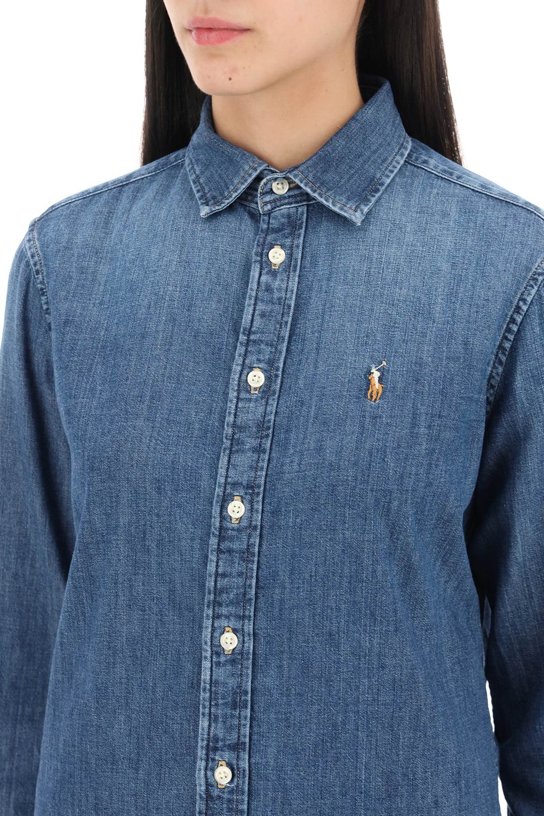 Straight Denim Shirt - Polo Ralph Lauren - Women