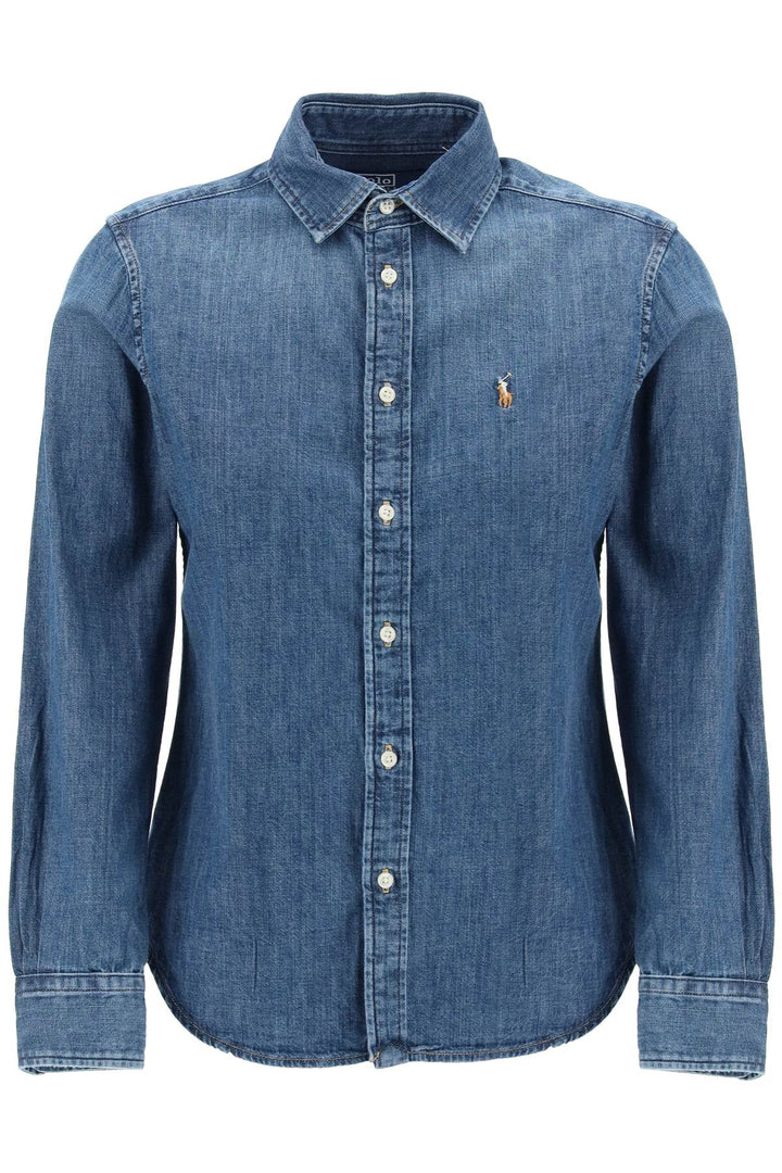 Straight Denim Shirt - Polo Ralph Lauren - Women