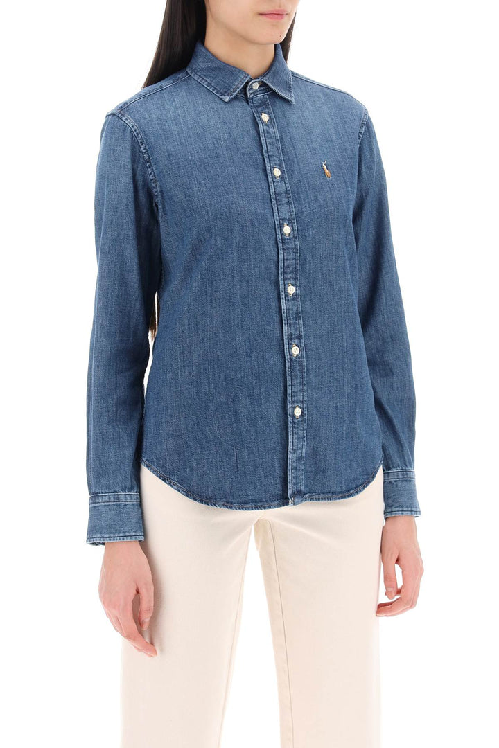 Straight Denim Shirt - Polo Ralph Lauren - Women