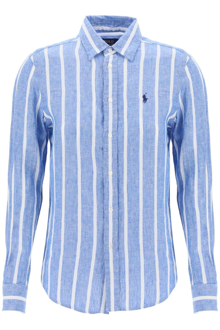 Relaxed Fit Linen Shirt - Polo Ralph Lauren - Women