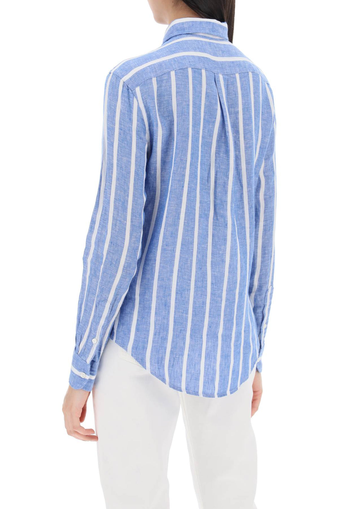 Relaxed Fit Linen Shirt - Polo Ralph Lauren - Women