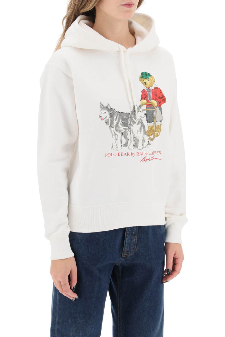 Hoodie With Polo Bear Print - Polo Ralph Lauren - Women