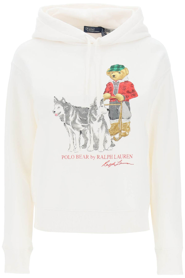 Hoodie With Polo Bear Print - Polo Ralph Lauren - Women