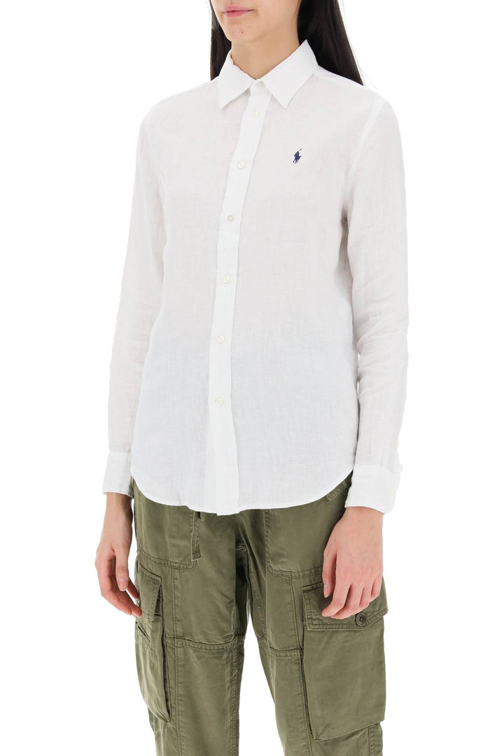 Relaxed Fit Linen Shirt - Polo Ralph Lauren - Women