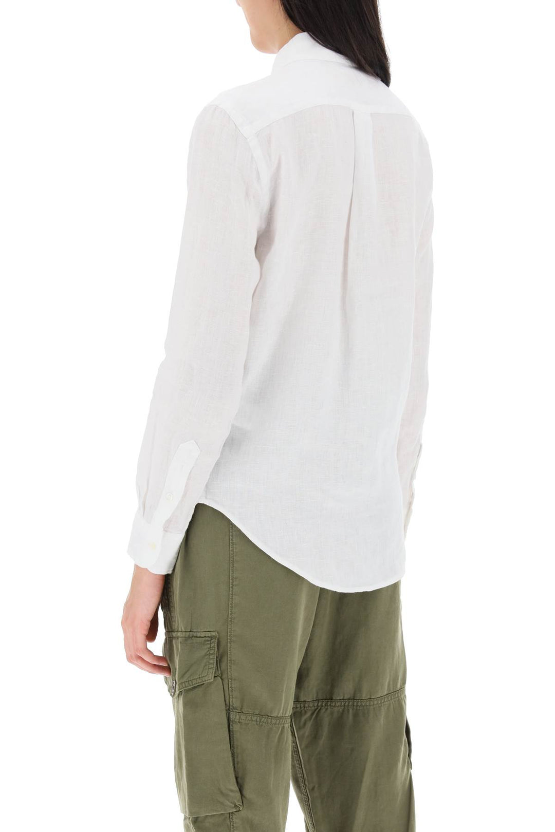 Relaxed Fit Linen Shirt - Polo Ralph Lauren - Women