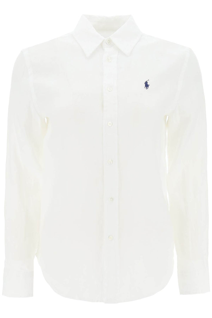 Relaxed Fit Linen Shirt - Polo Ralph Lauren - Women