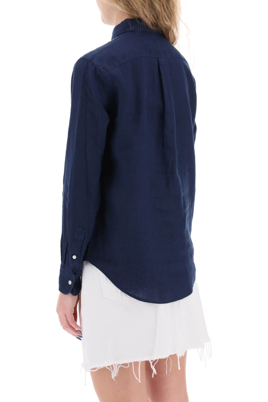 Relaxed Fit Linen Shirt - Polo Ralph Lauren - Women