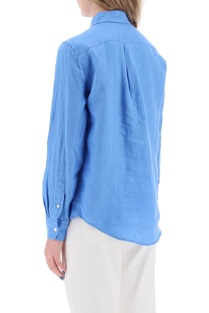 Relaxed Fit Linen Shirt - Polo Ralph Lauren - Women