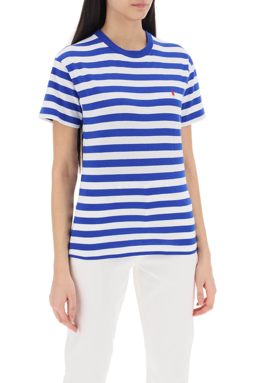 Striped Crewneck T Shirt - Polo Ralph Lauren - Women