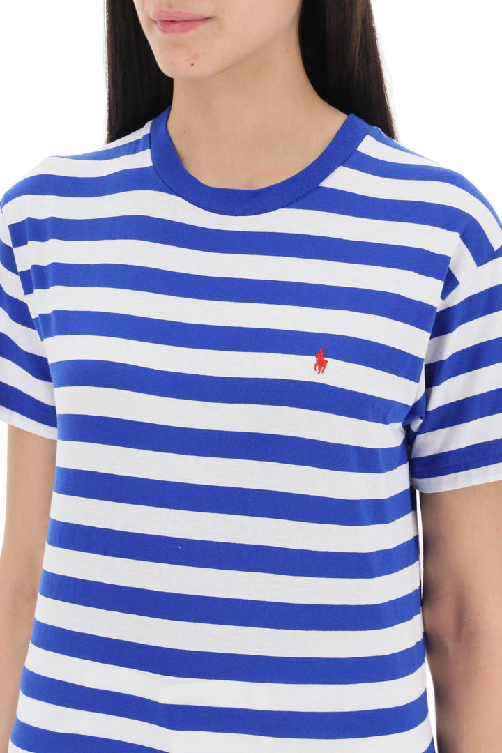 Striped Crewneck T Shirt - Polo Ralph Lauren - Women