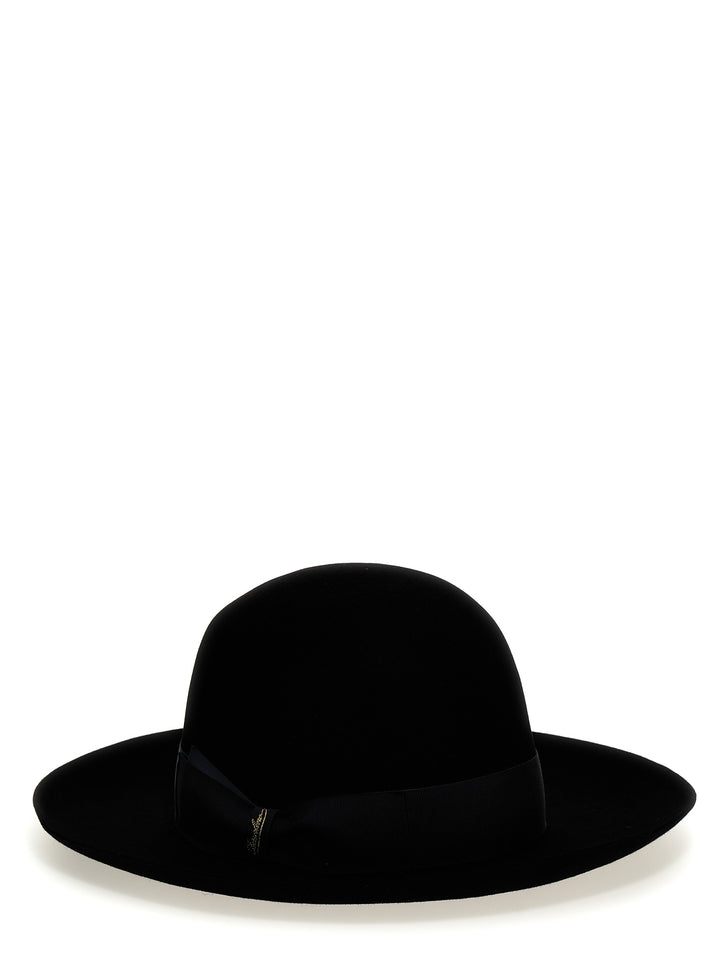 Q.S. Folar Liscio Hats Black