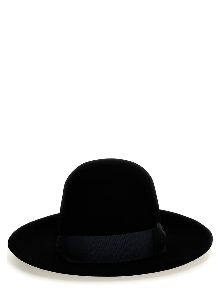 Q.S. Folar Liscio Hats Black