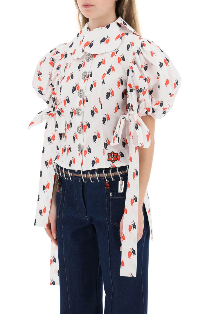 Canina Printed Shirt In Organic Cotton - Chopova Lowena - Women