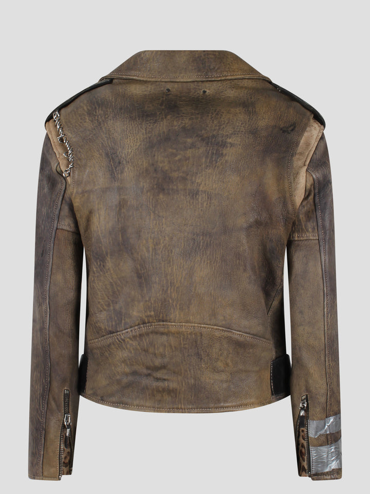 Chiodo leather jacket