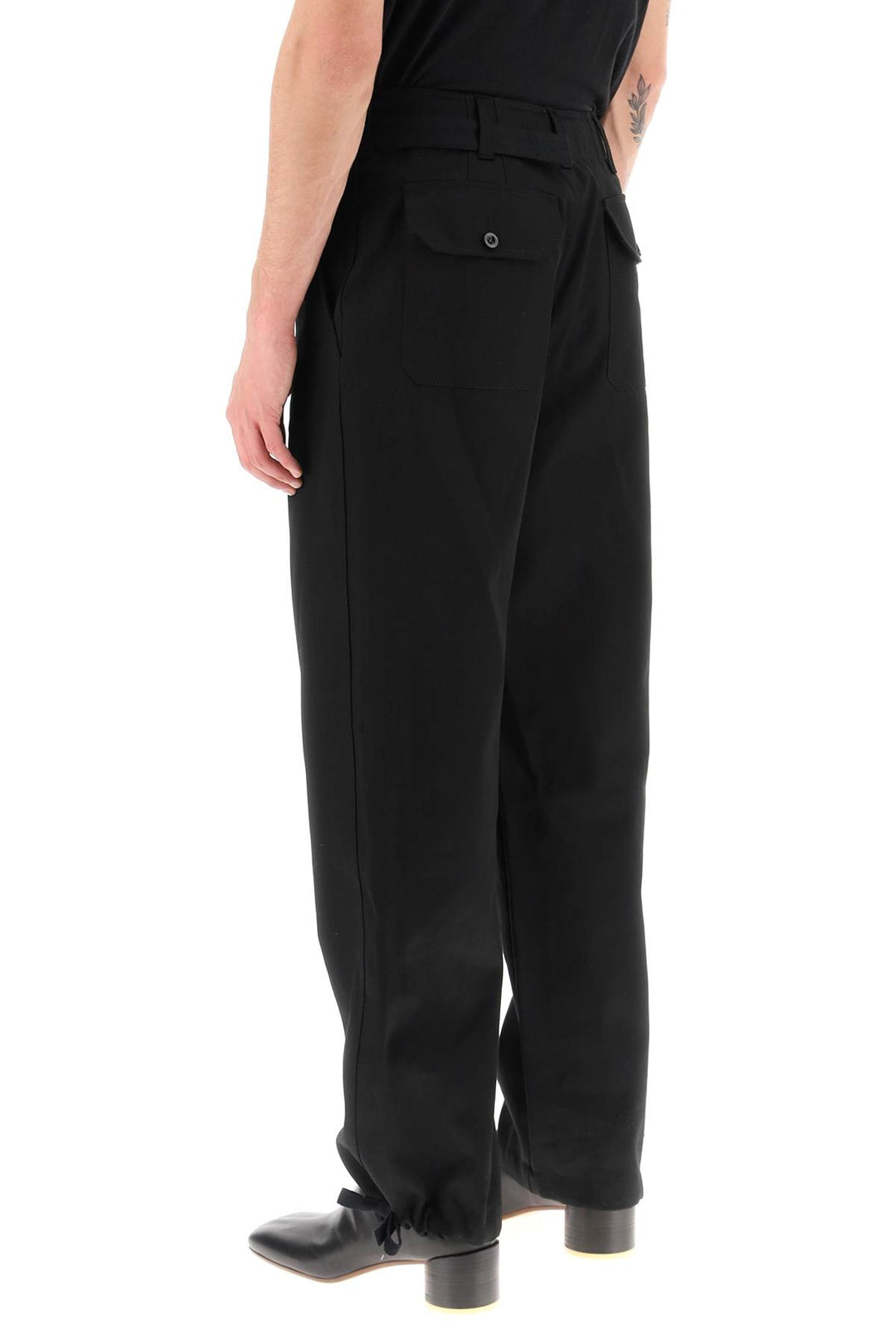 Cotton Twill Chino Pants - Sacai - Men