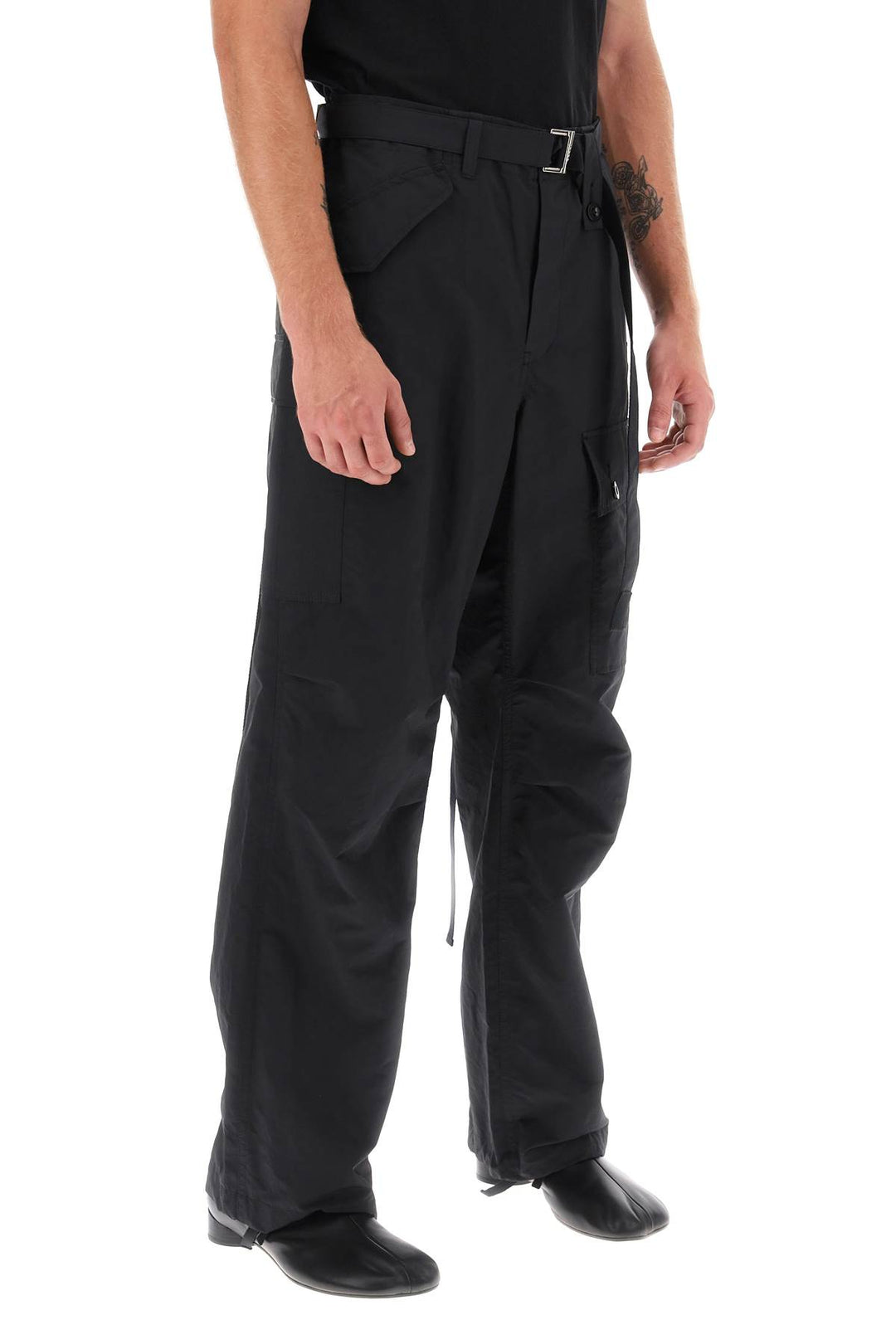 Cargo Pants In Taffeta - Sacai - Men