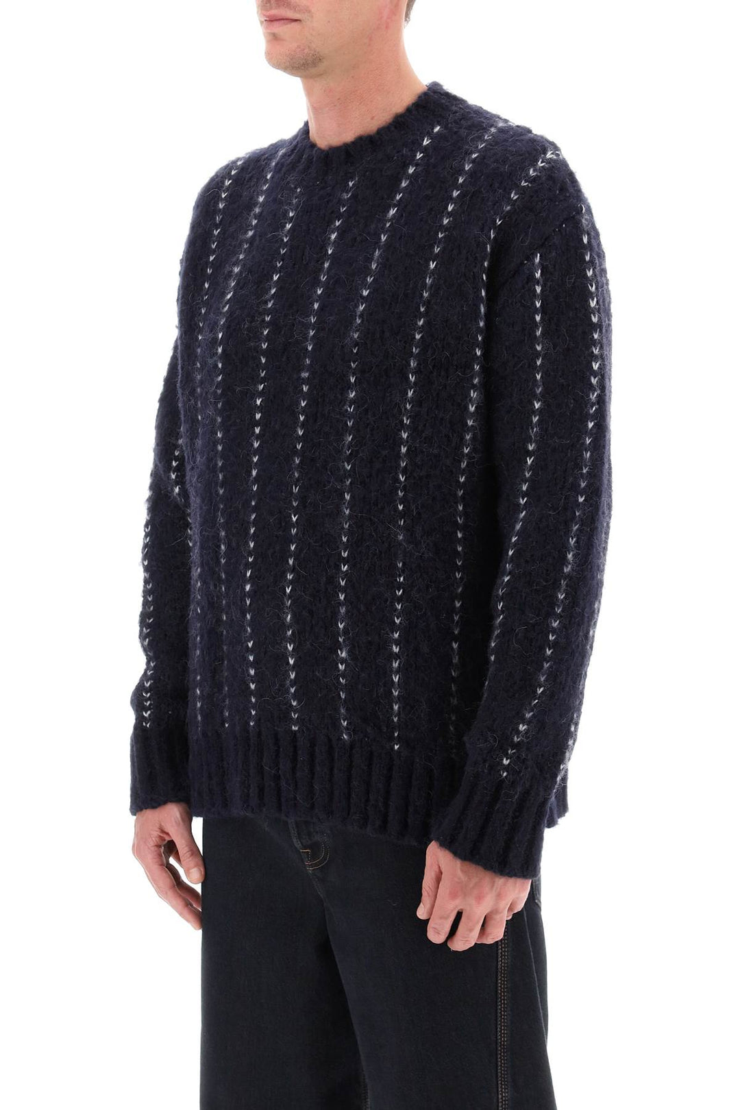 Wool & Alpaca Pullover - Sacai - Men