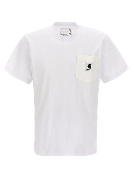 Sacai Sacai X Carhartt Wip T Shirt White   Wanan Luxury