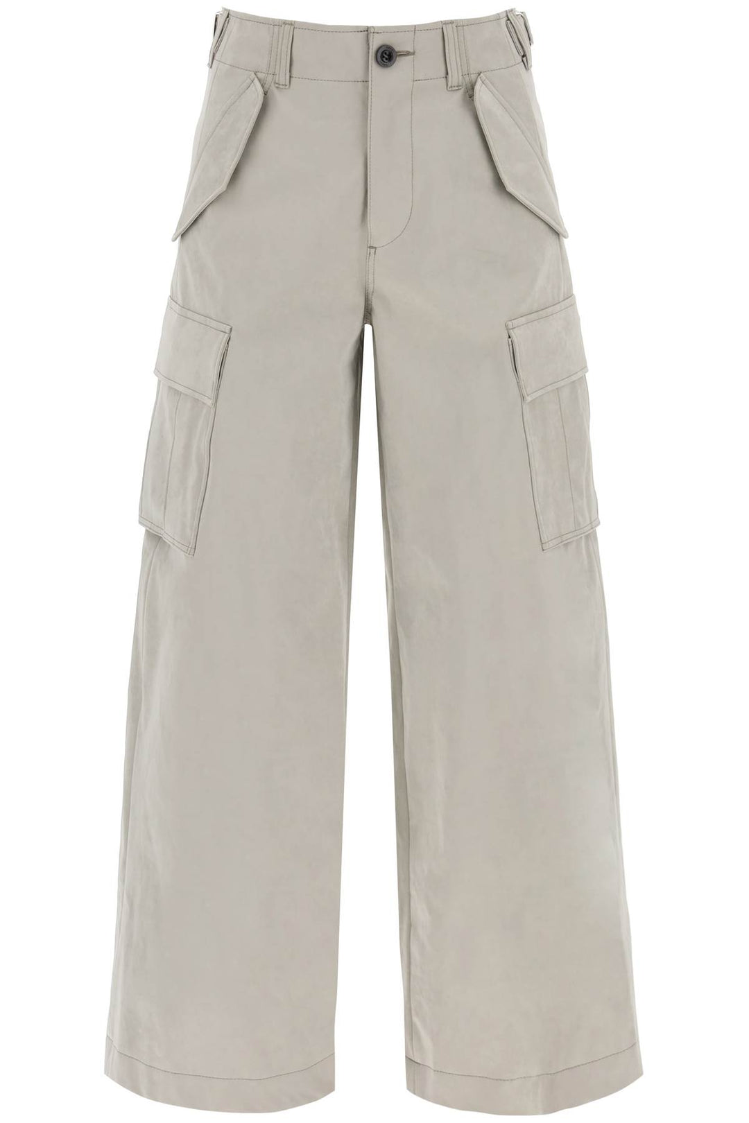 Peach Skin Technical Cargo Pants - Sacai - Women