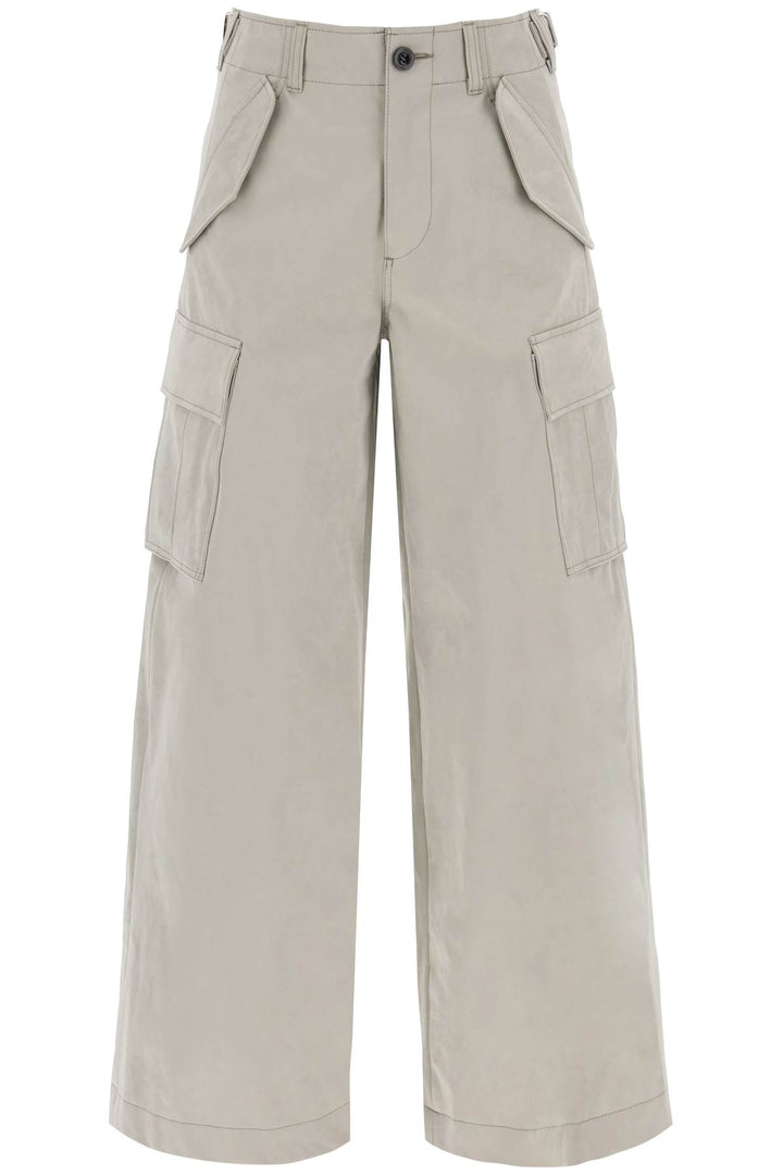 Peach Skin Technical Cargo Pants - Sacai - Women