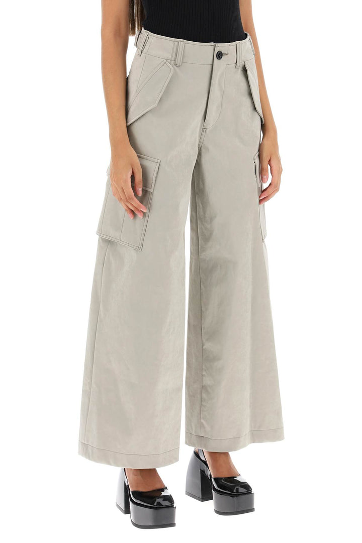 Peach Skin Technical Cargo Pants - Sacai - Women