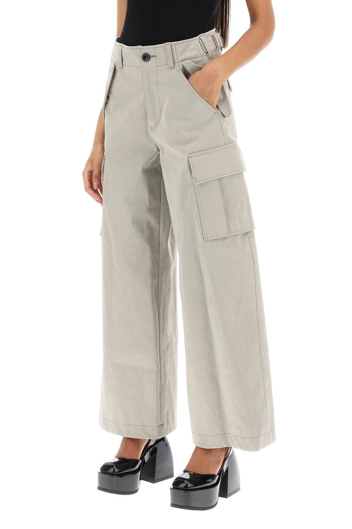 Peach Skin Technical Cargo Pants - Sacai - Women