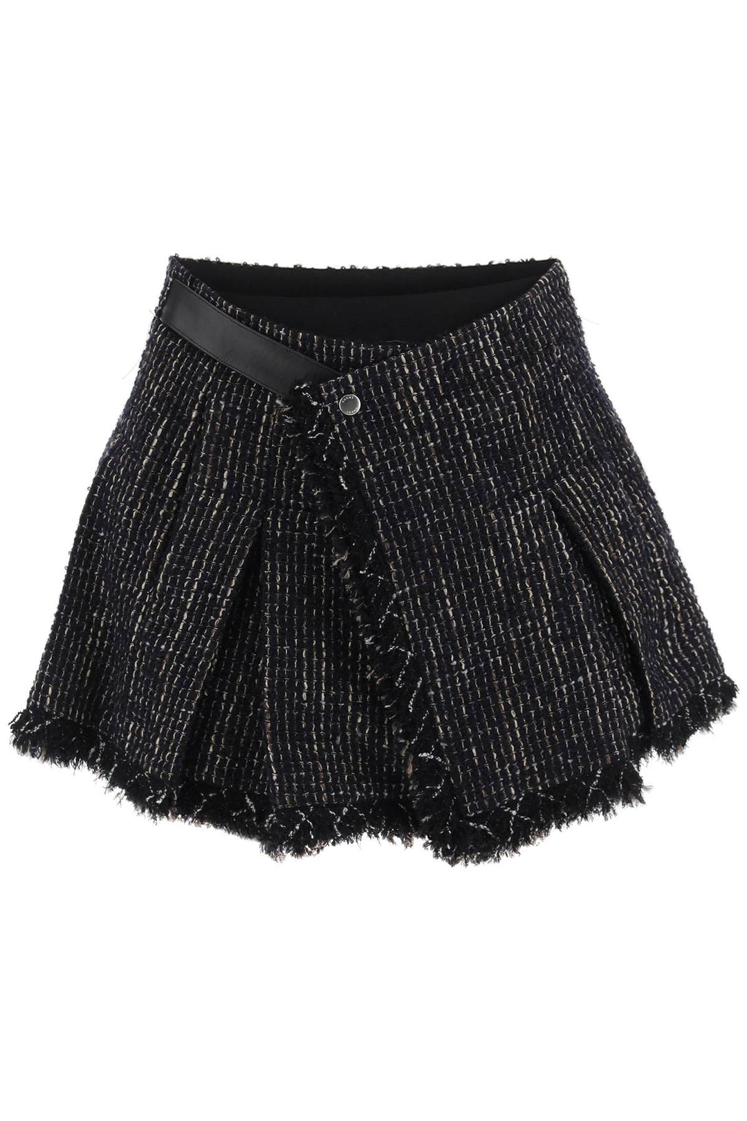 Tweed And Faille Skort - Sacai - Women