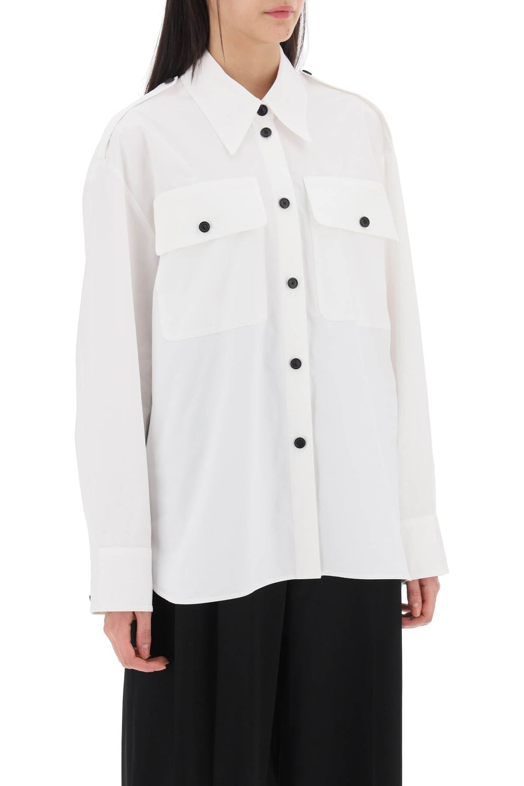 Missa Oversized Shirt - Khaite - Women