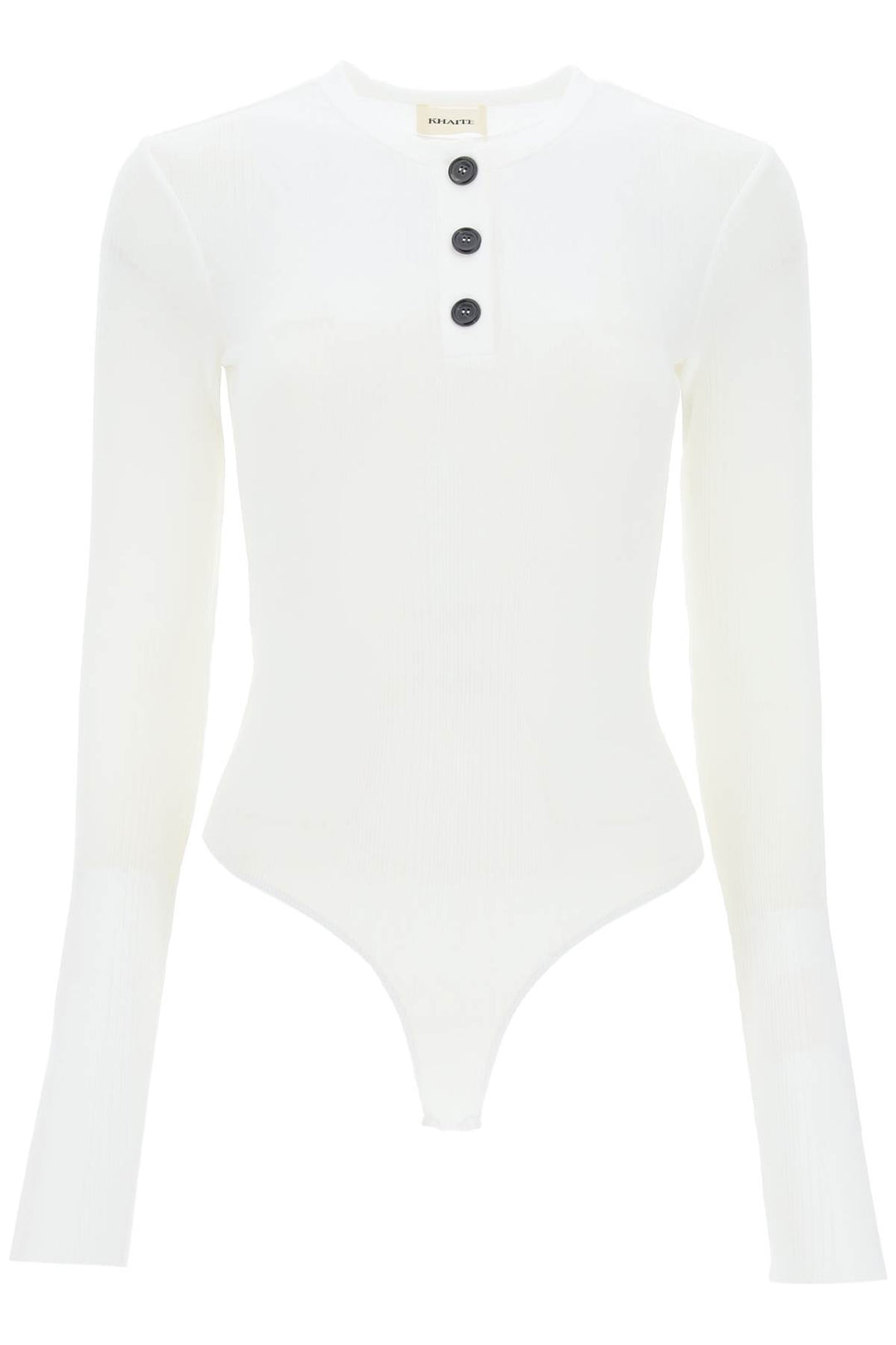 Janelle Ribbed Bodysuit - Khaite - Women