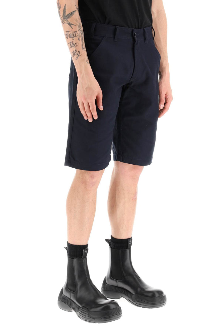 Cotton Canvas Shorts - Raf Simons - Men