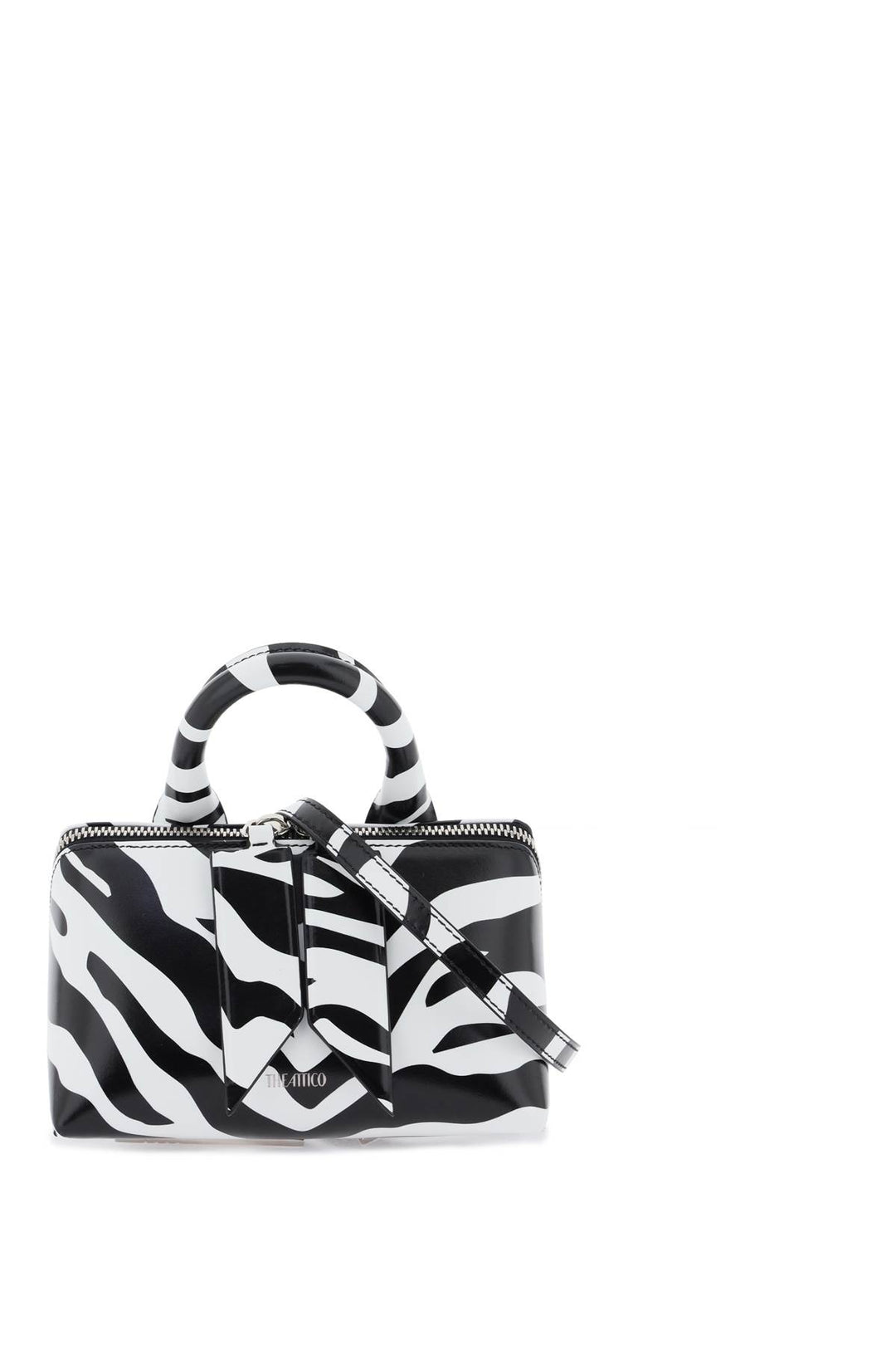 Zembra Printed Leather Friday Mini Bag - The Attico - Women