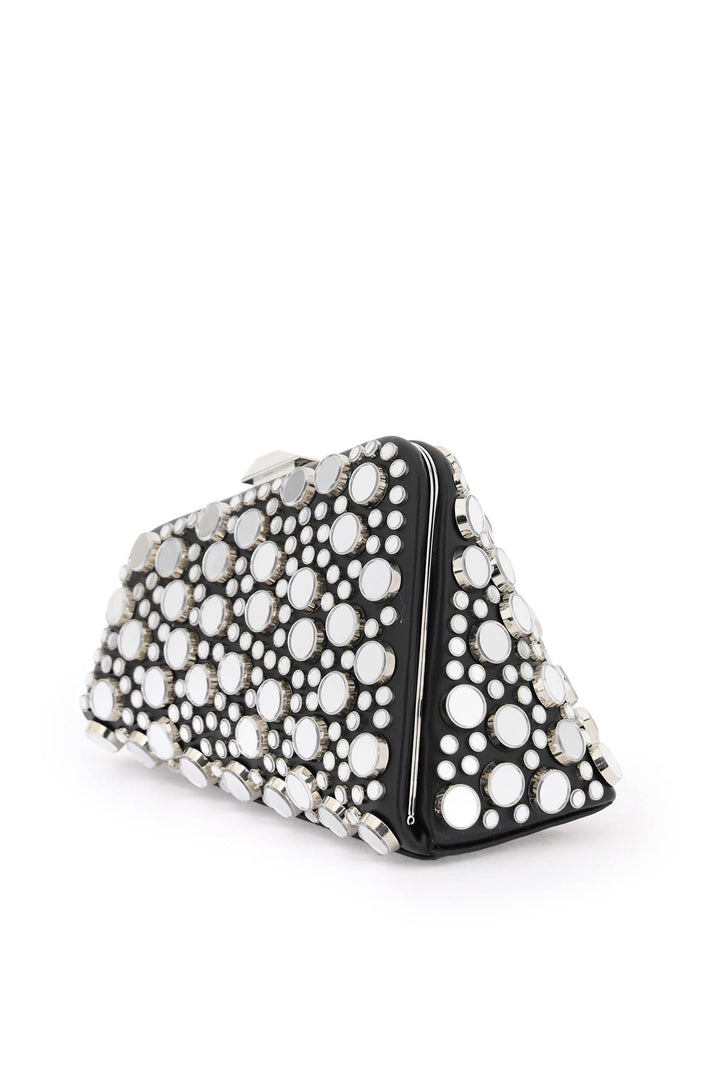 Mini Midnight Clutch With Mirrored Studs - The Attico - Women