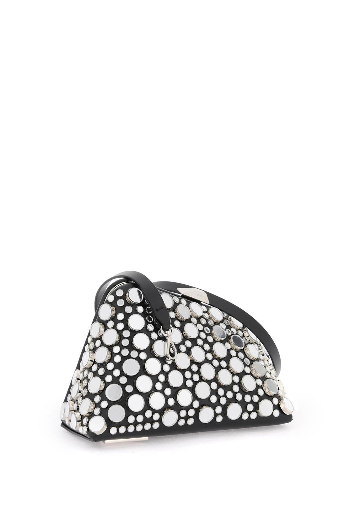 Mini Midnight Clutch With Mirrored Studs - The Attico - Women